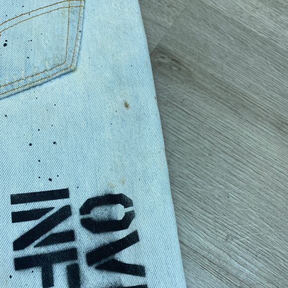 Local Authority VTG 90s Levi's Reworked Denim Jacket and Jeans Set Y2K - Picture 11 of 13